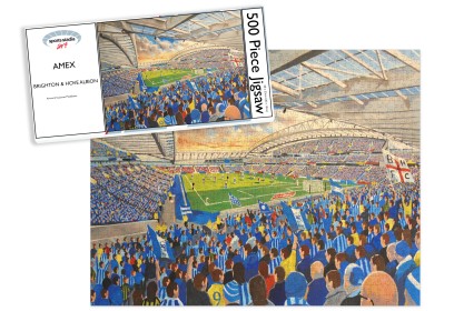 Amex Stadium Fine Art Jigsaw Puzzle - Brighton & Hove Albion FC